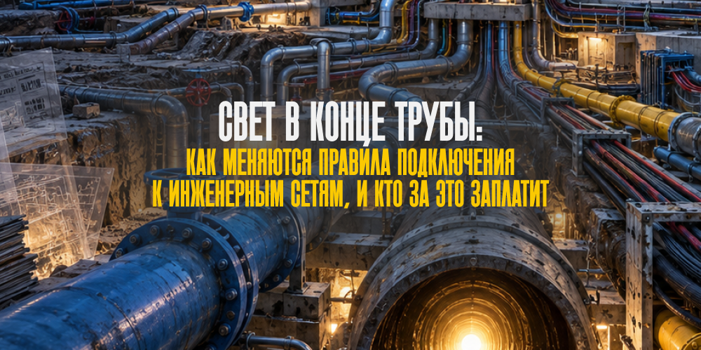 Свет в конце трубы: как меняются правила подключения к инженерным сетям, и кто за это заплатит